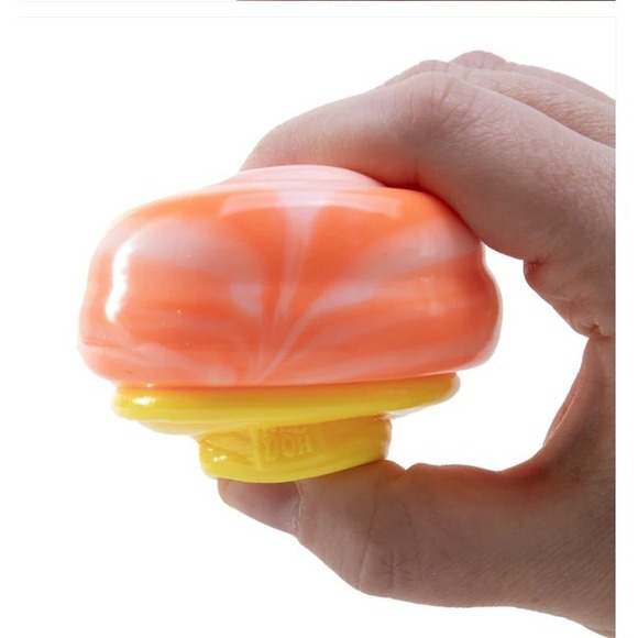 ORANGE-NIB Viral Squishy Squish Needoh Nice Ice Cream Cone - 100% AUTHENTIC - Picture 2 of 4